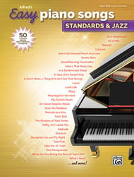 Easy Piano Songs: Standards and Jazz piano sheet music cover Thumbnail